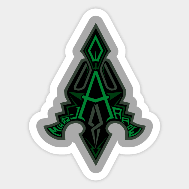 Al-Sahim | The Arrow Sticker by kingsrock